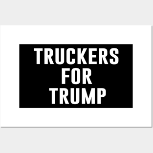 Truckers For Trump Posters and Art